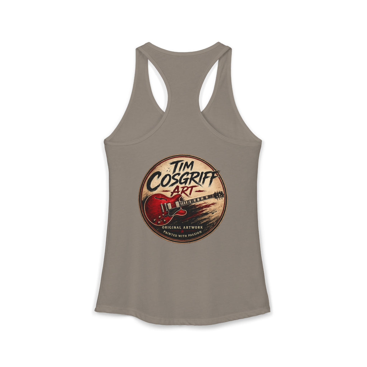 Alvin Lee at Woodstock Women's Racerback Tank