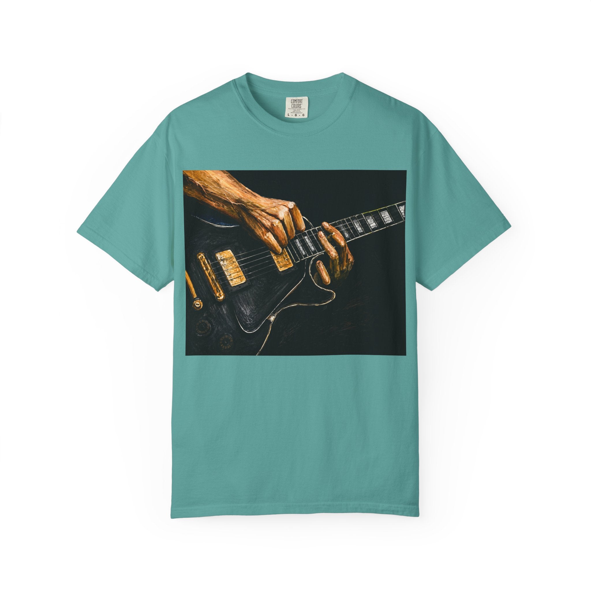 Guitar Vintage Tee — "Classic Tone, Timeless Soul" Rock Music T-Shirt