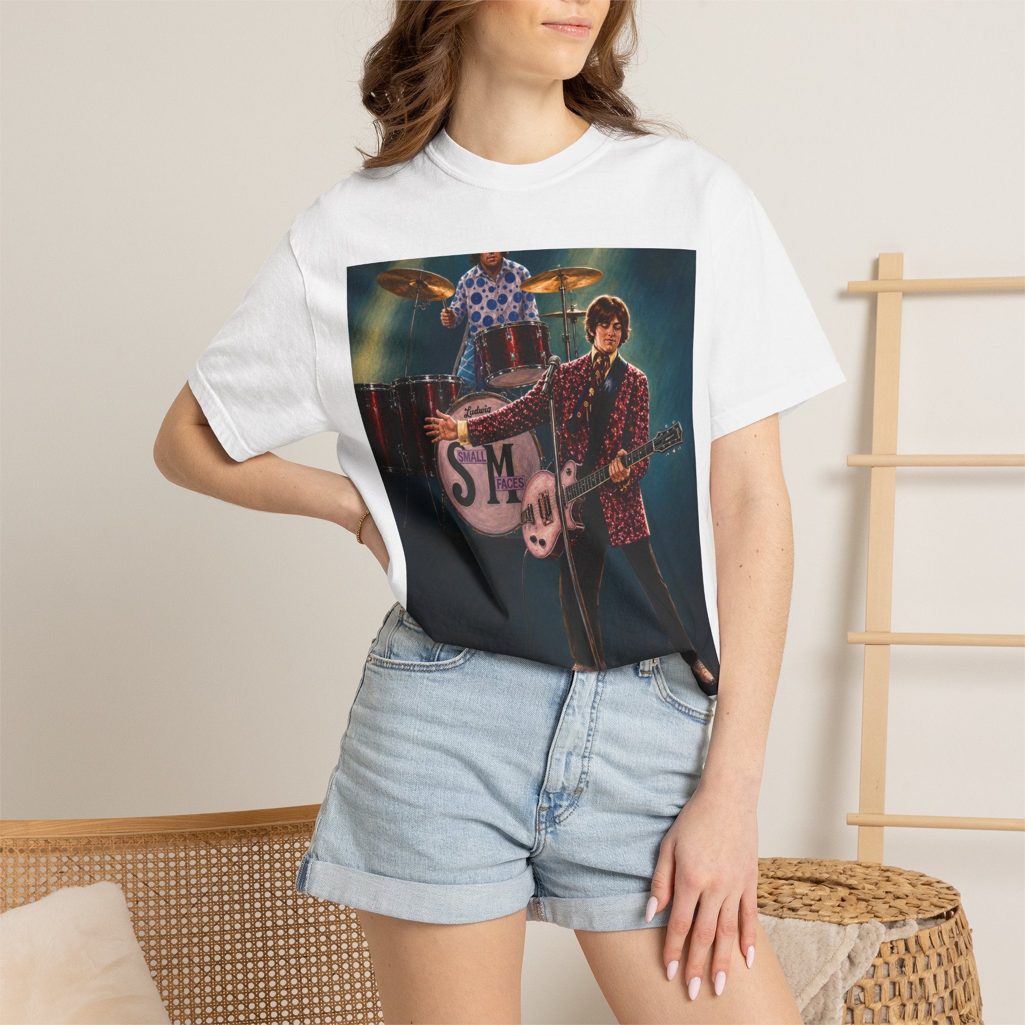 Classic Rock Guitar T-Shirt — "Classic Tone Timeless Soul" Vintage Band Tee