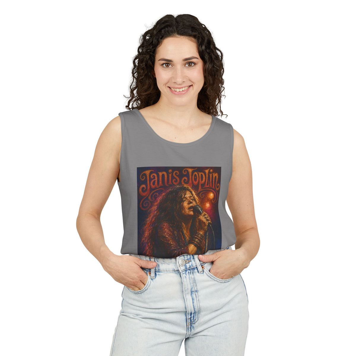 Janis Joplin Vintage Concert Tank Top