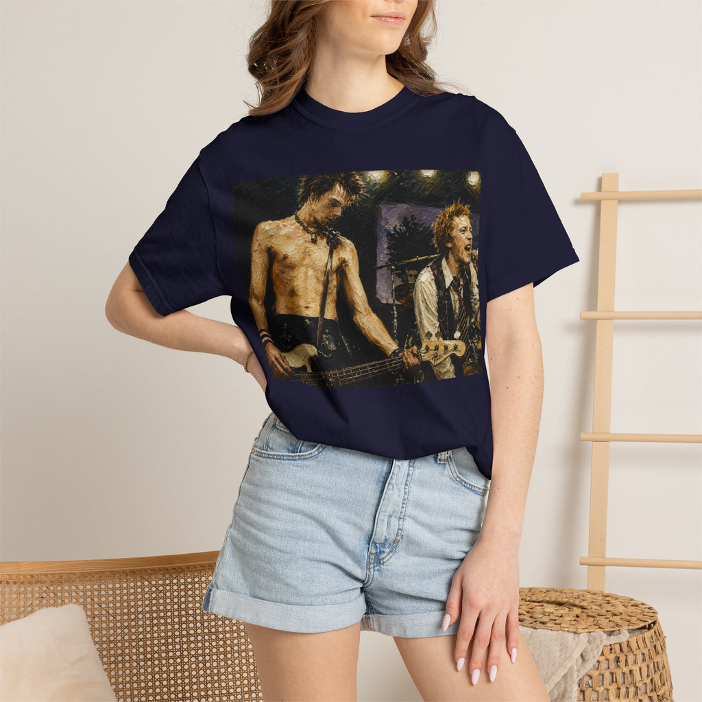 Rock Band Photo T-Shirt  Vintage Live Concert Tee