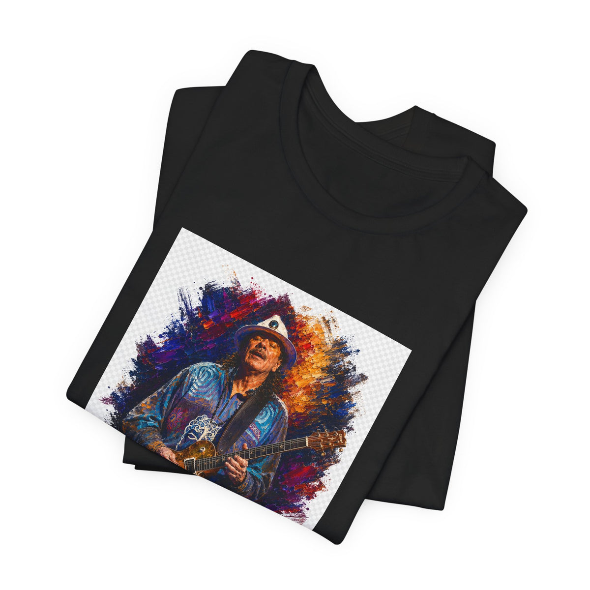 Carlos Santana Graphic T Shirt