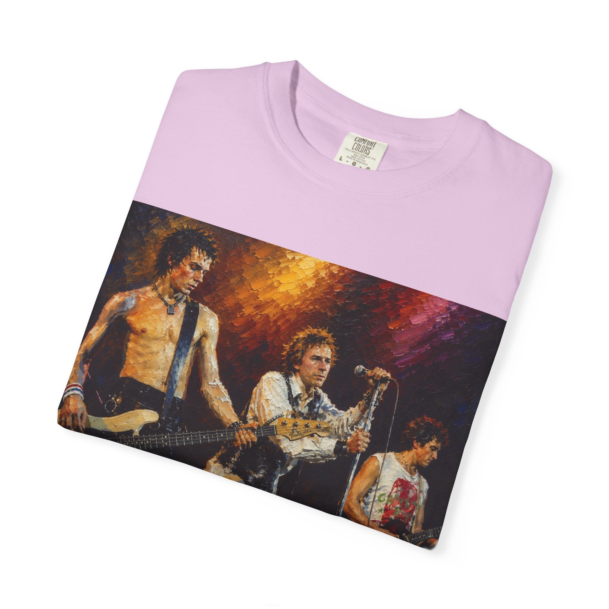 Punk Rock T‑Shirt  Retro Rock Band Photo Tee