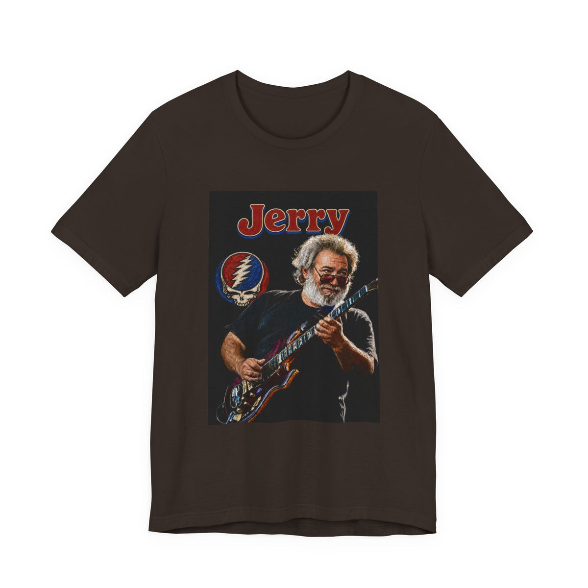 Jerry Garcia Guitar Portrait T Shirt