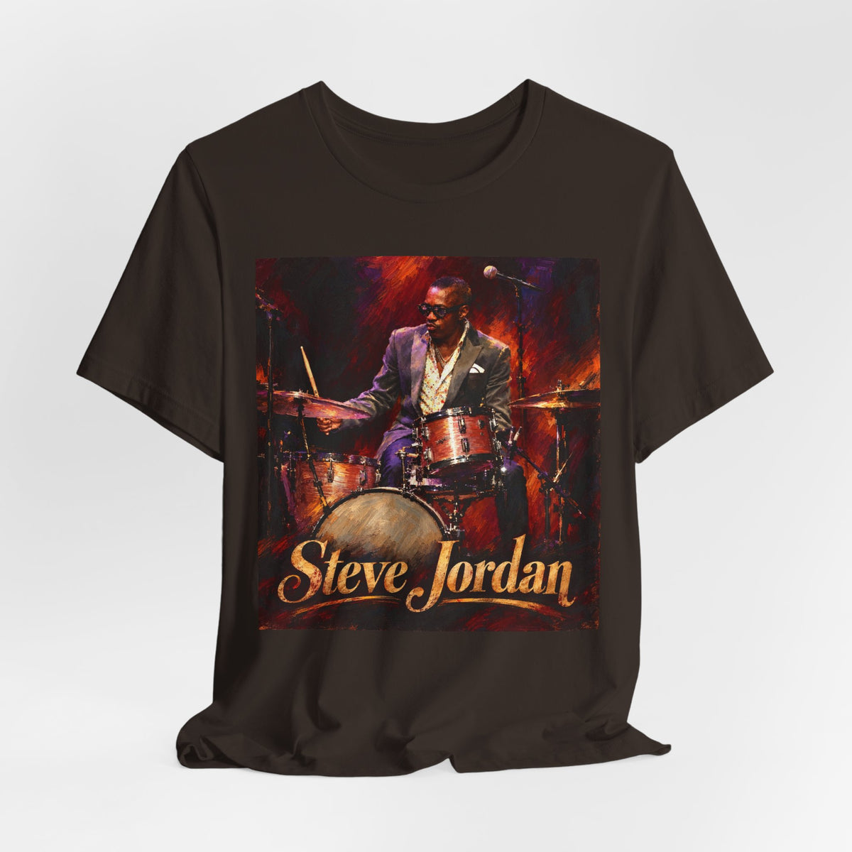 Steve Jordan Drummer Tee