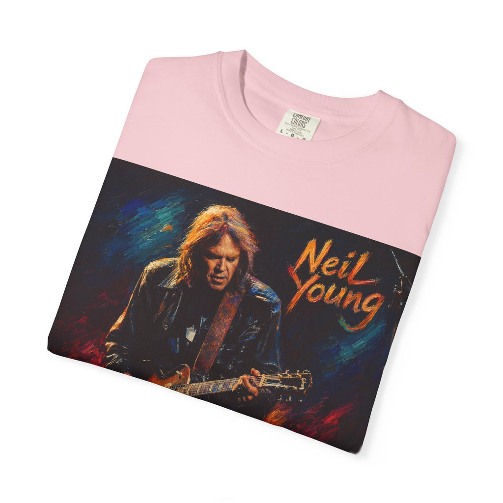 Neil Young Vintage Guitar T Shirt