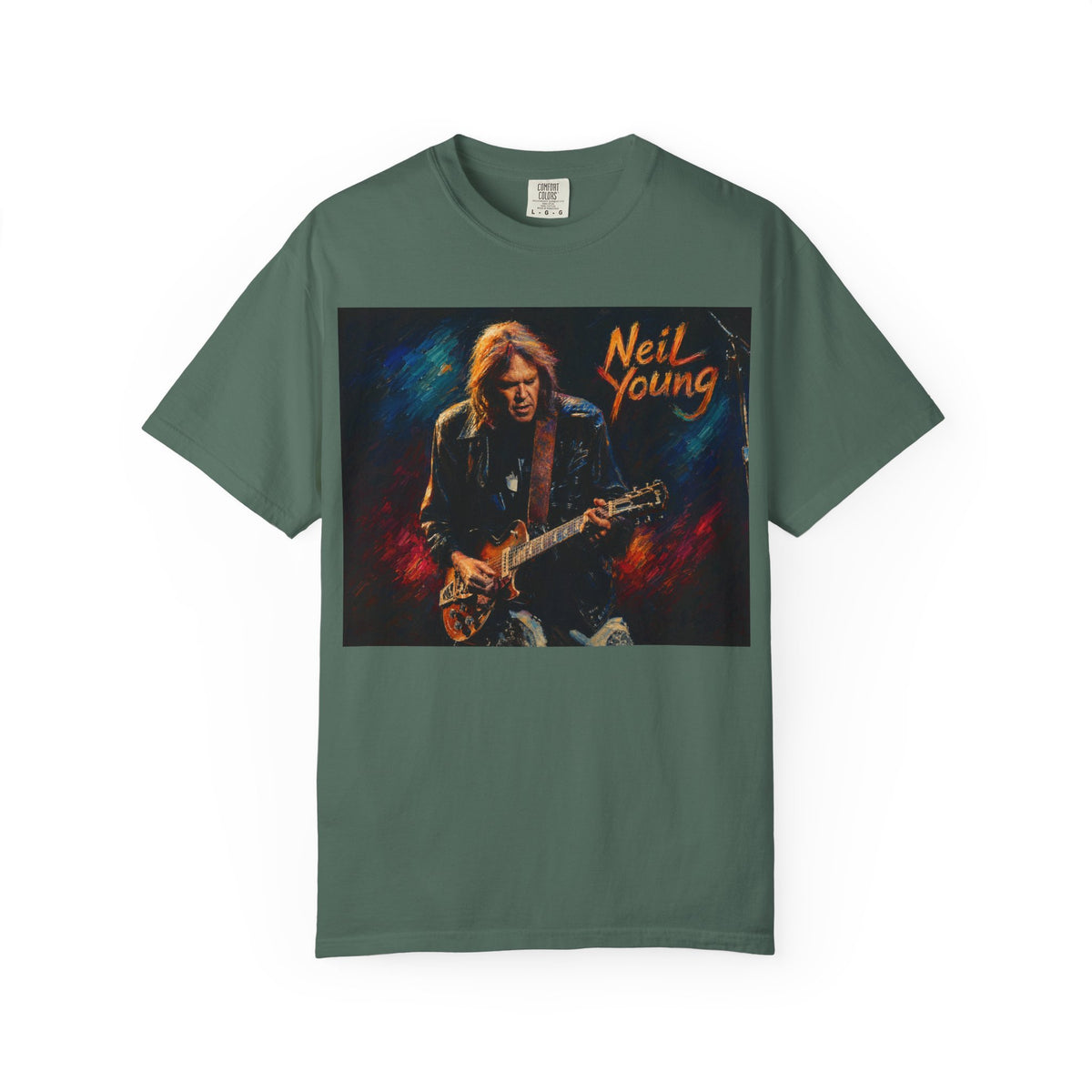 Neil Young Vintage Guitar T Shirt