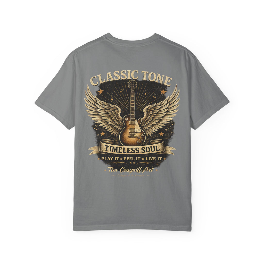 Graphic T-Shirt — Classic Tone "Timeless Soul" Guitar Design
