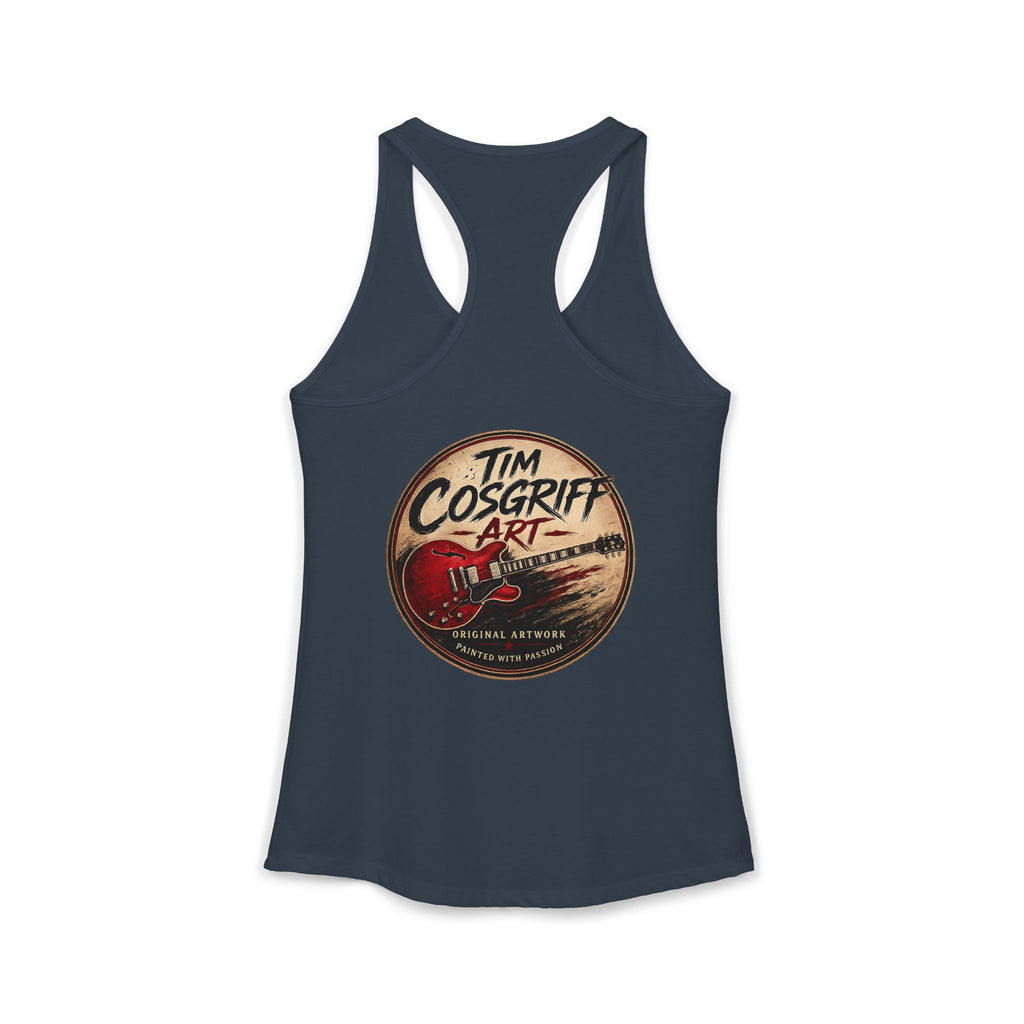 Alvin Lee at Woodstock Women's Racerback Tank