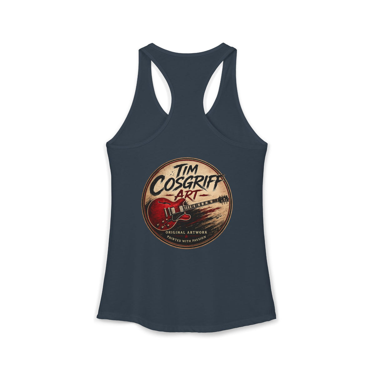 Alvin Lee at Woodstock Women's Racerback Tank