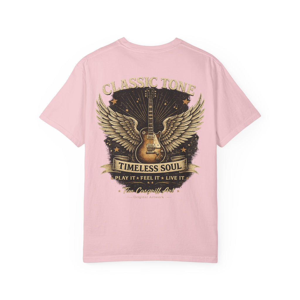 Classic Tone Timeless Soul Guitar T-Shirt — Vintage Rock Music Tee