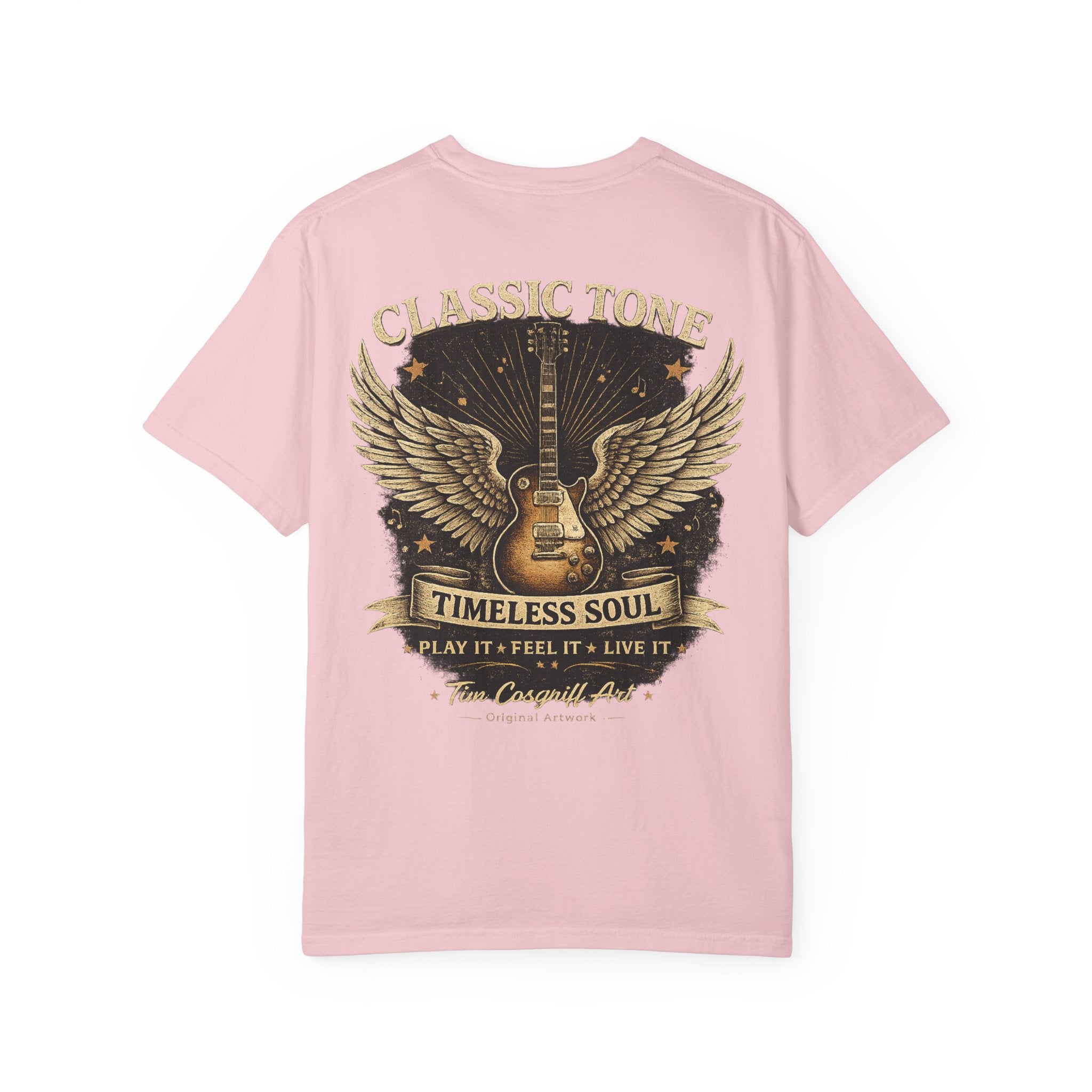 Classic Tone Timeless Soul Guitar T-Shirt — Vintage Rock Music Tee