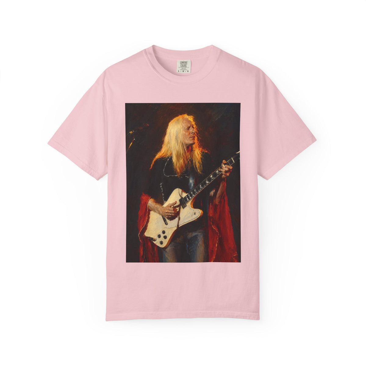 Johnny Winter Guitar T Shirt