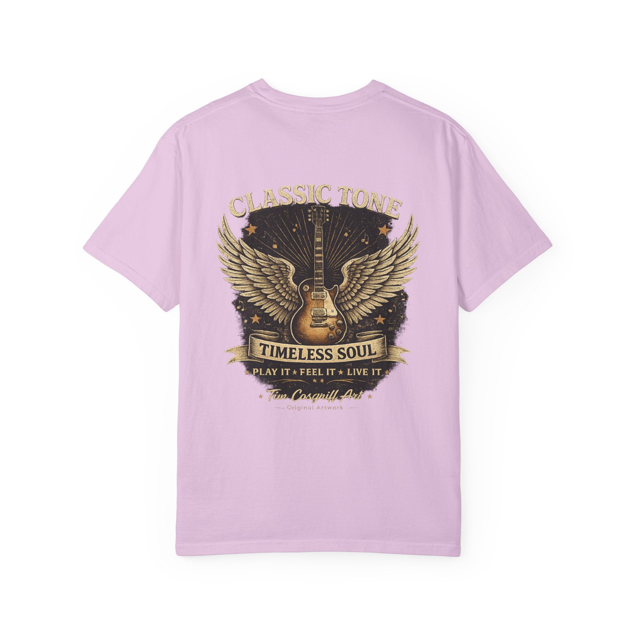 Classic Tone Guitar T-Shirt — Timeless Soul Rock Graphic Tee