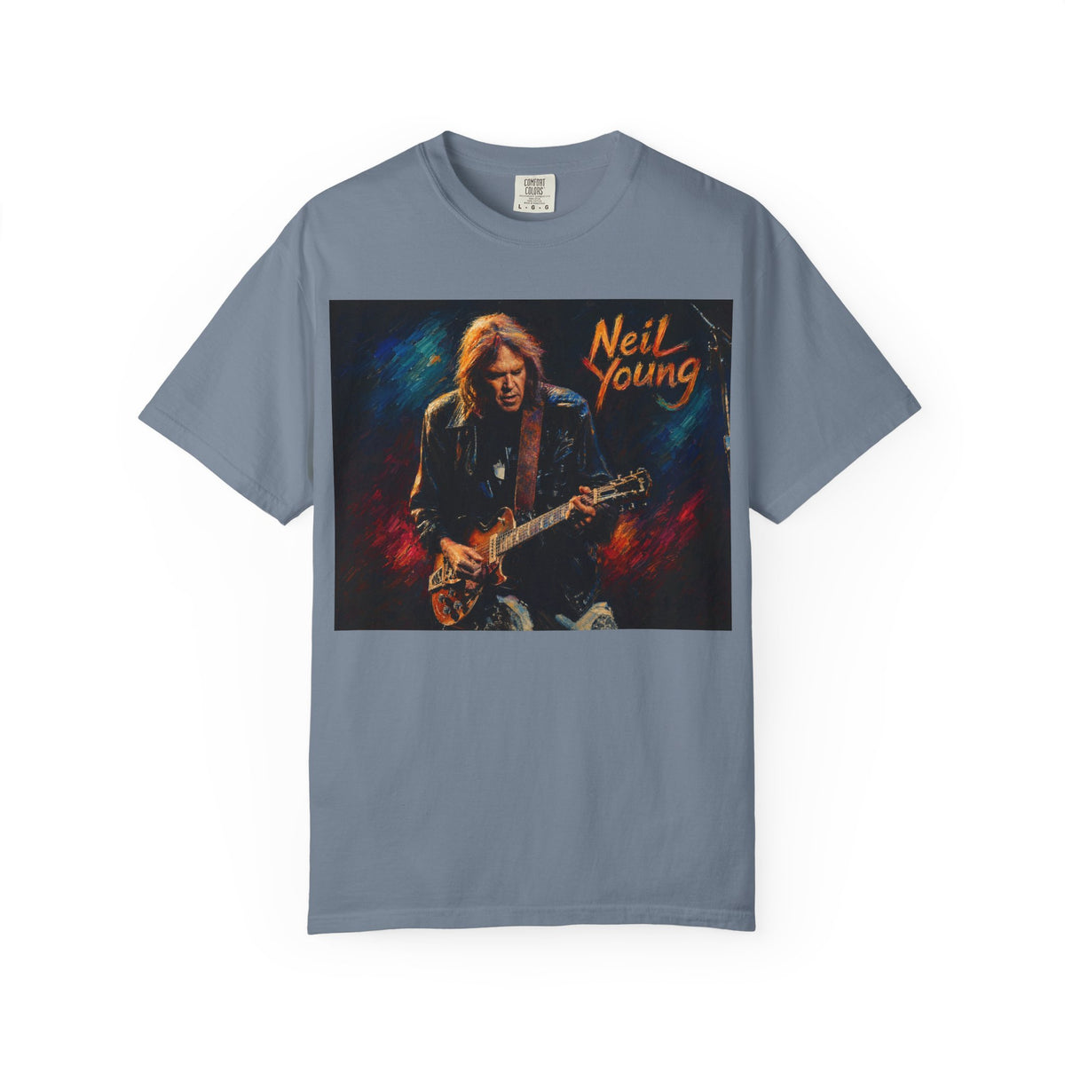 Neil Young Vintage Guitar T Shirt