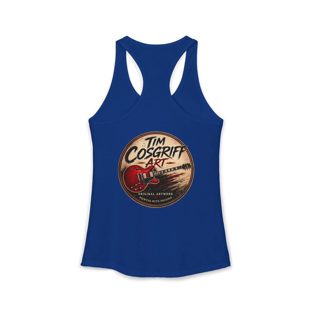 Alvin Lee at Woodstock Women's Racerback Tank