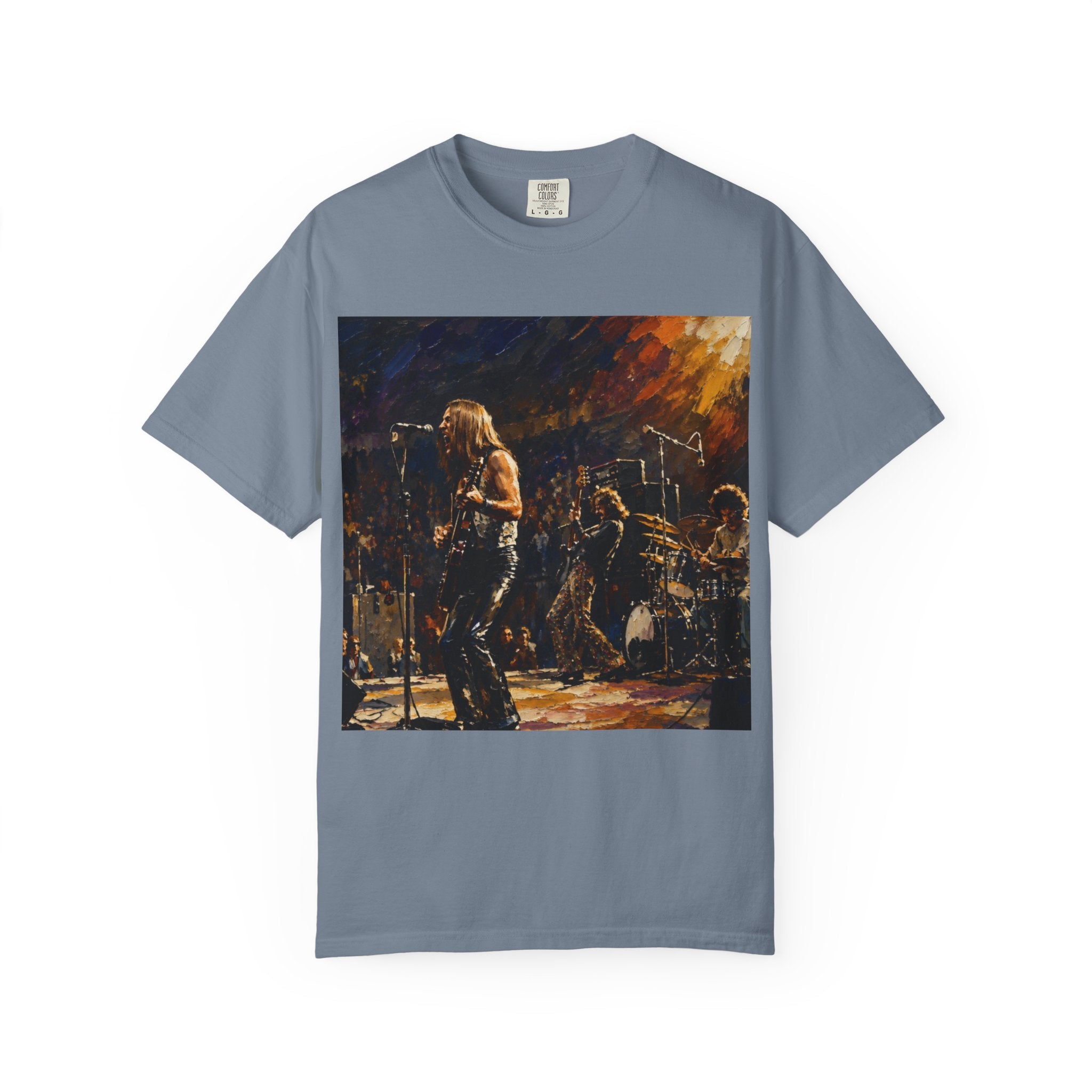 Classic Rock Guitar T‑Shirt — "Classic Tone Timeless Soul" Band Tee