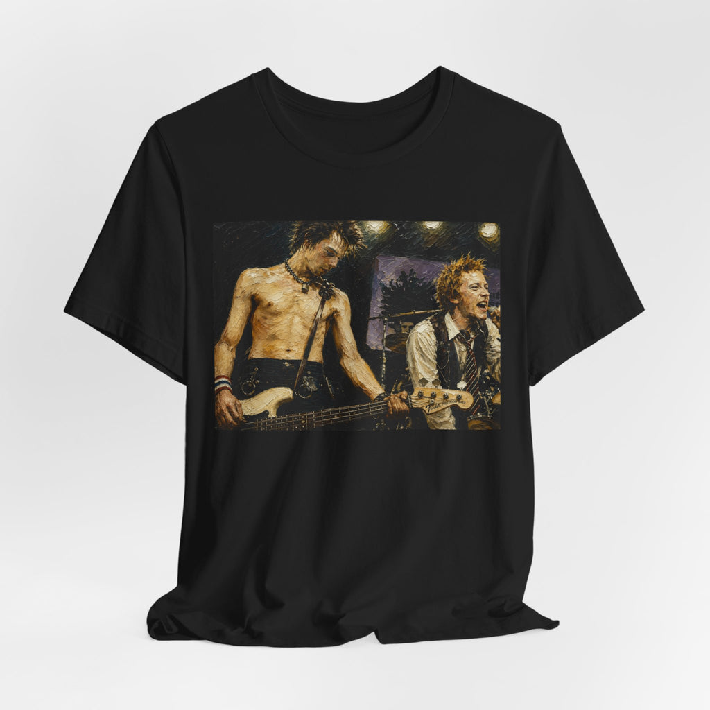 Rock Concert Photo Tee Vintage Live Band Graphic T-Shirt