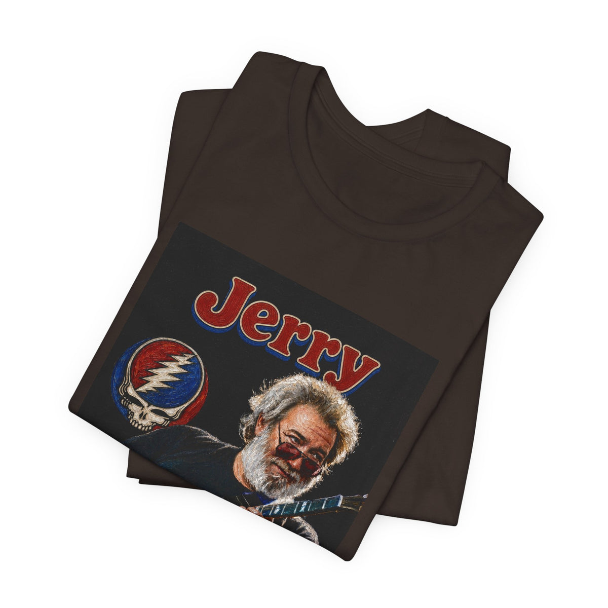 Jerry Garcia Guitar Portrait T Shirt