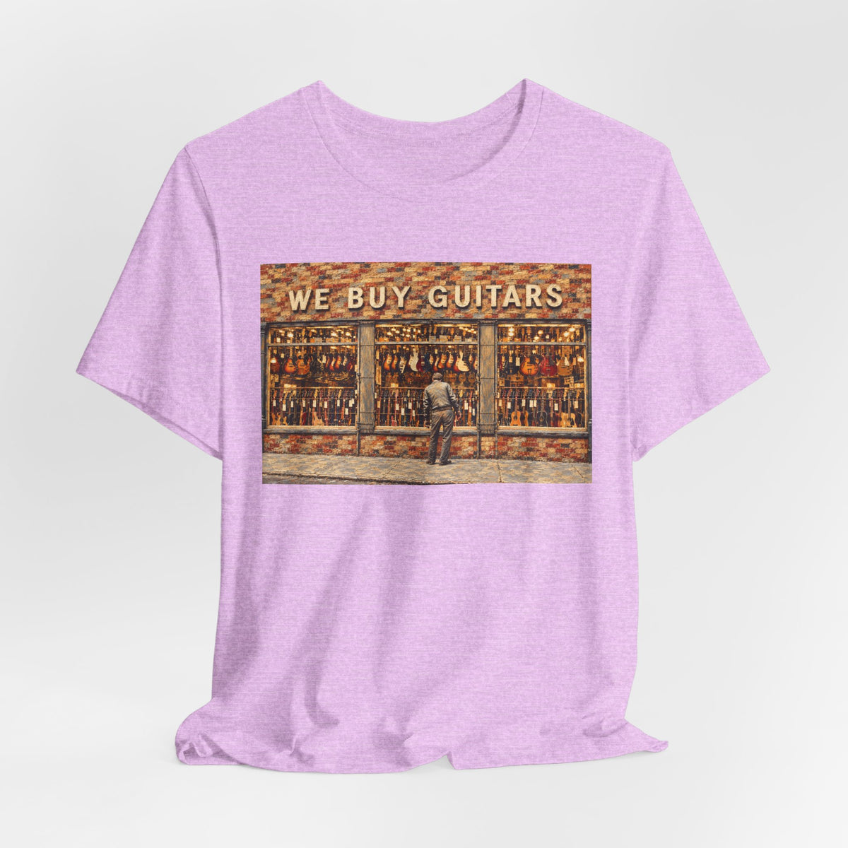 We Buy Guitars Vintage Music Store Tee