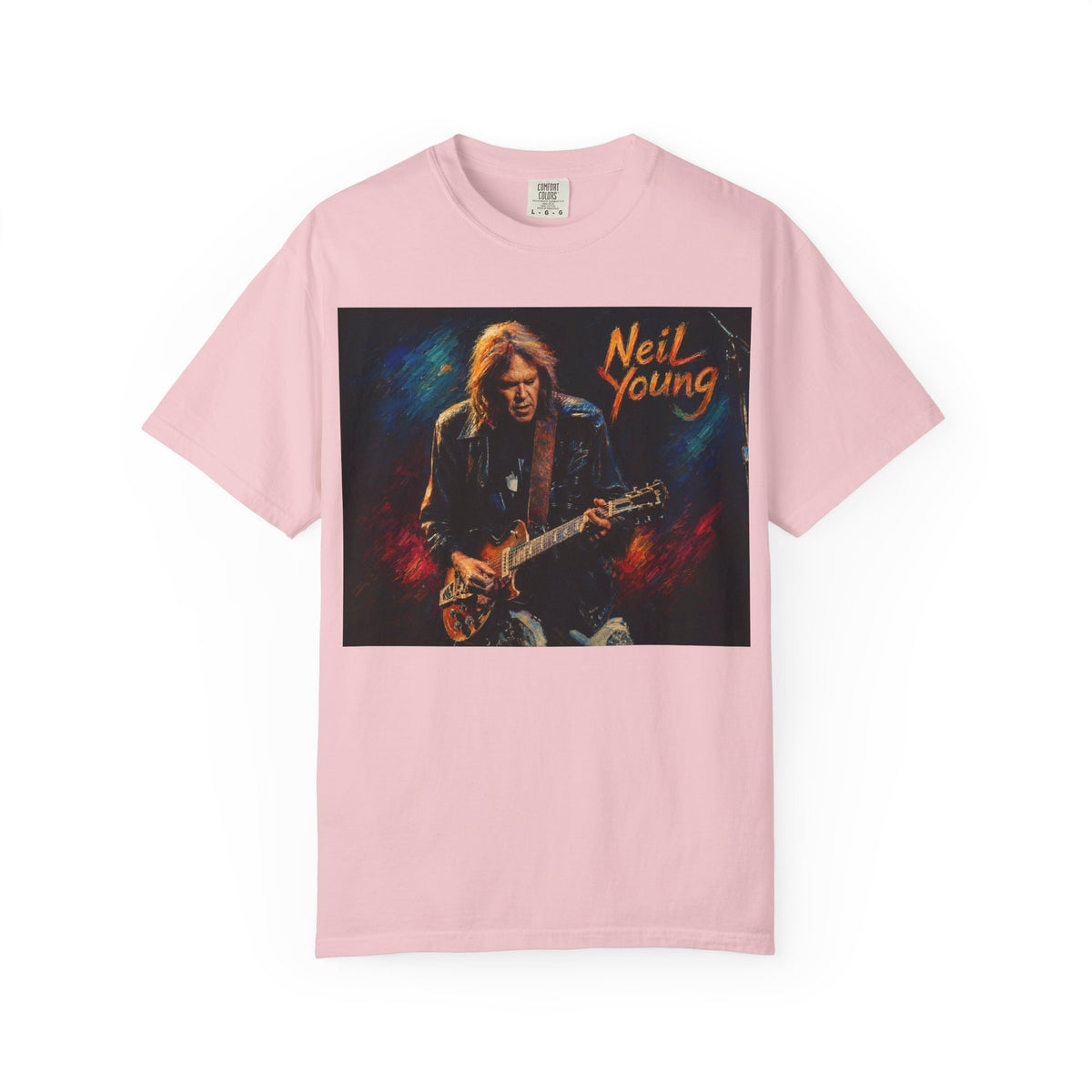 Neil Young Vintage Guitar T Shirt