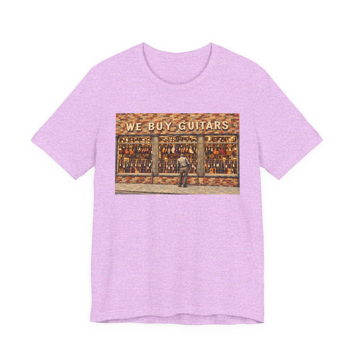 We Buy Guitars Vintage Music Store Tee