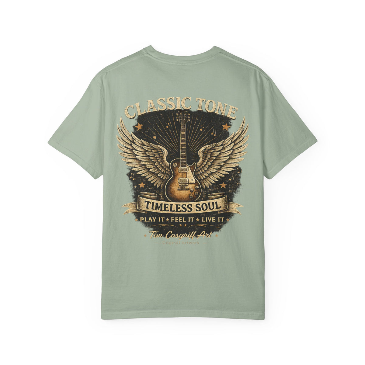 Johnny Winter Guitar T Shirt