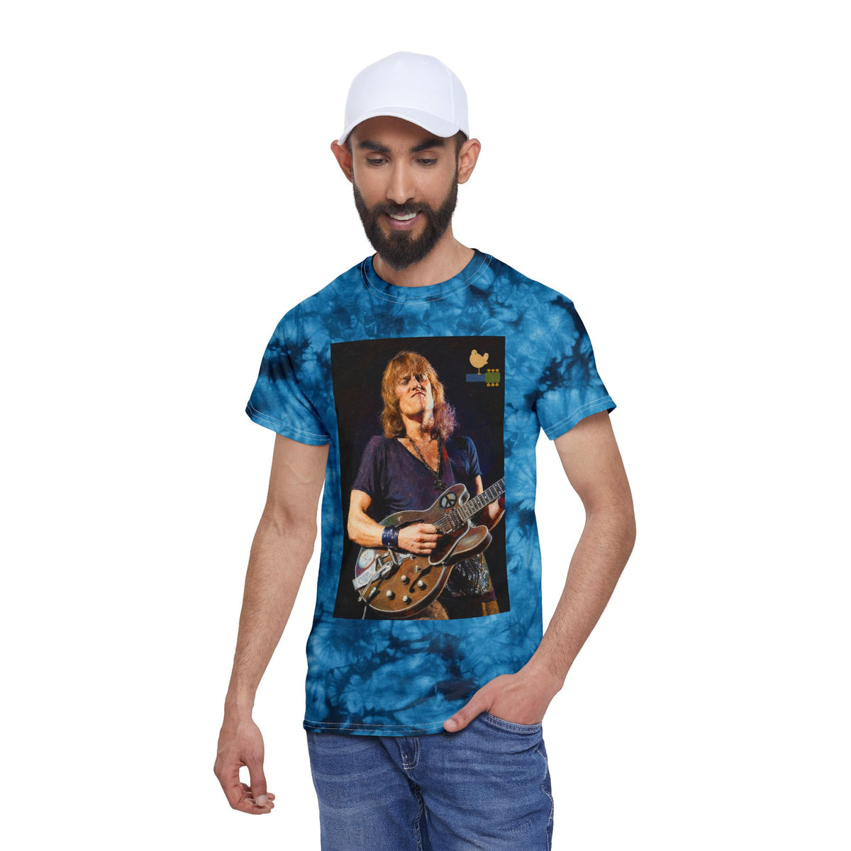 Alvin Lee at Woodstock Tie Dye Tee