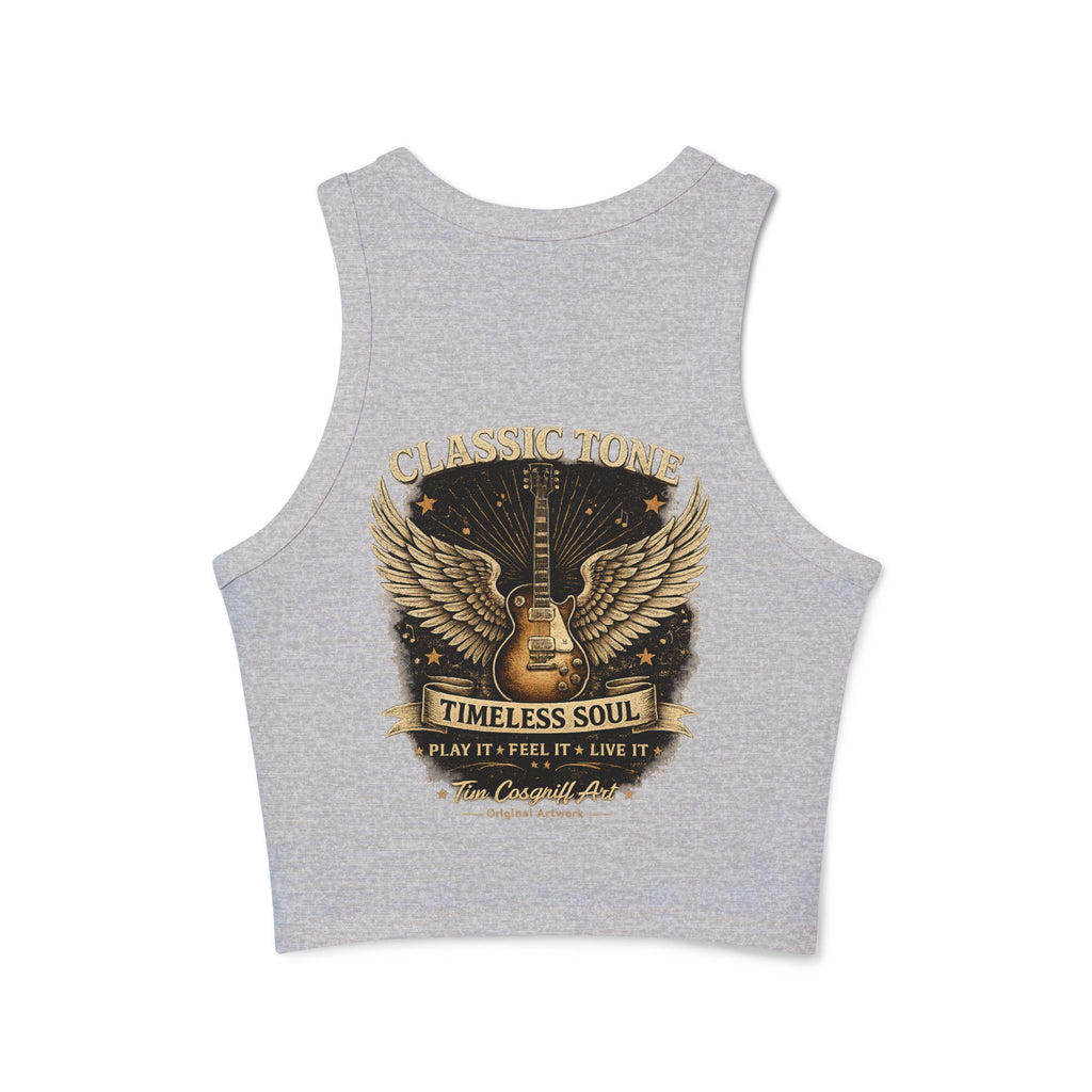 Racer Tank Top Classic Rock Graphic Stevie Nicks