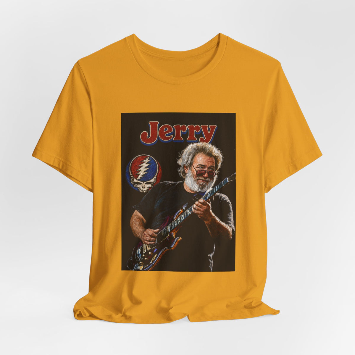 Jerry Garcia Guitar Portrait T Shirt
