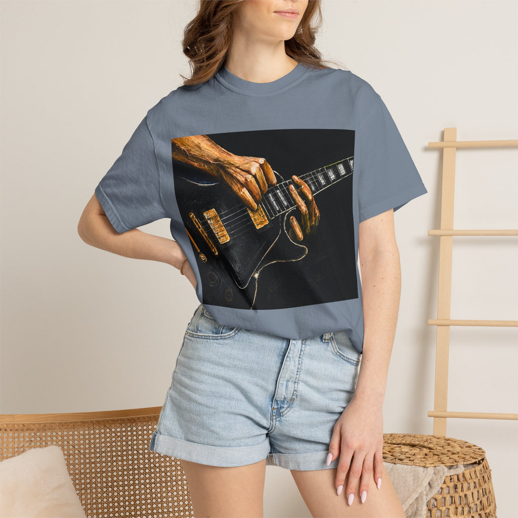 Guitar Vintage Tee — "Classic Tone, Timeless Soul" Rock Music T-Shirt