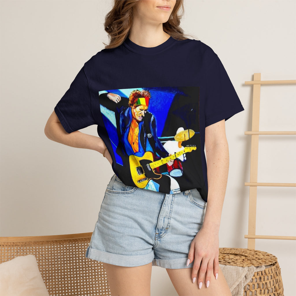 Unisex T Shirt Keith Action Shot