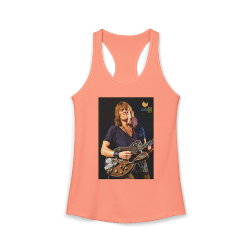 Alvin Lee at Woodstock Women's Racerback Tank