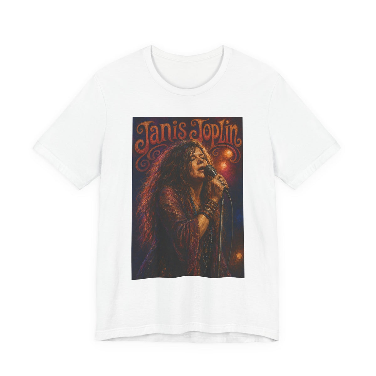 Janis Joplin Concert Poster Style T Shirt