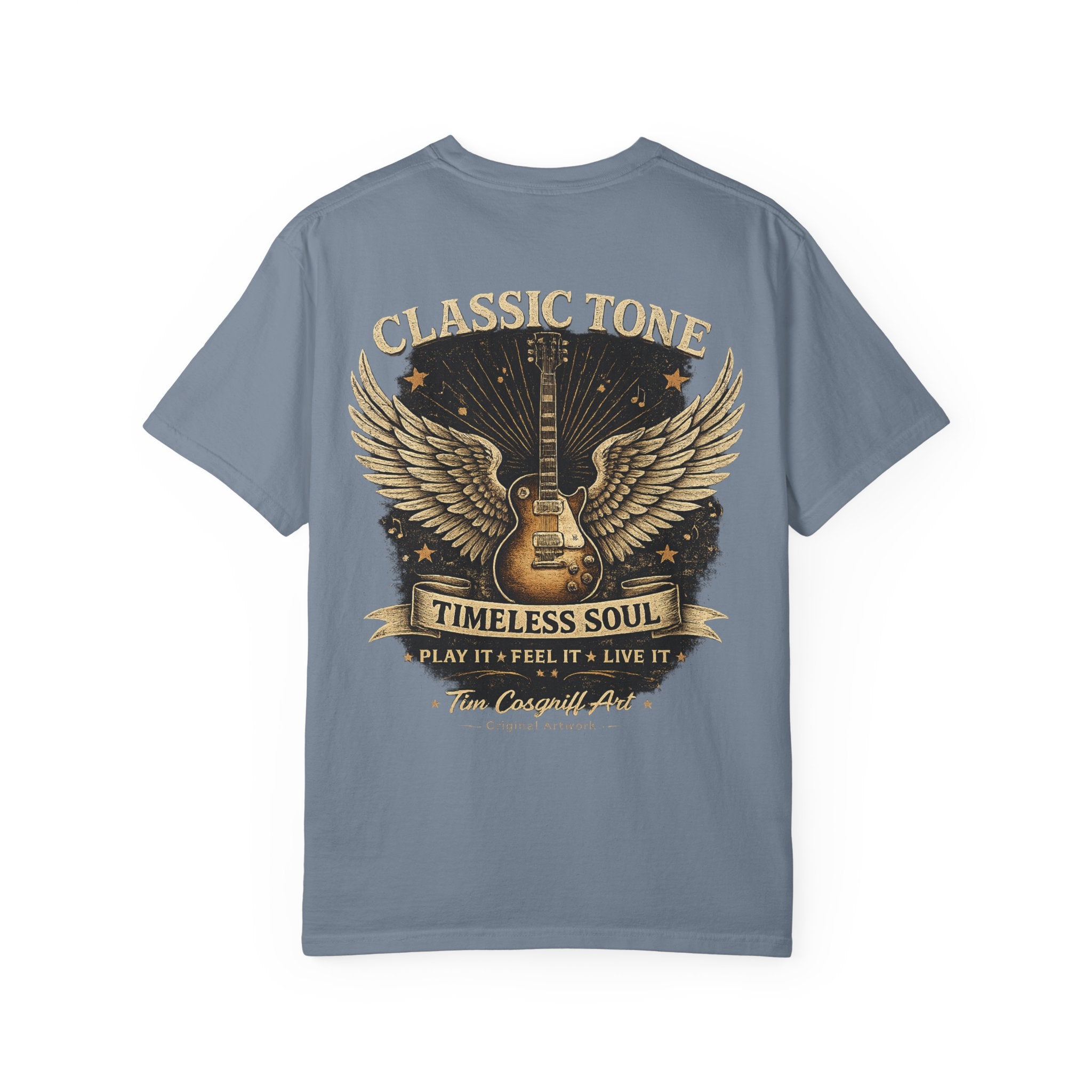 Graphic T-Shirt — Classic Tone "Timeless Soul" Guitar Design
