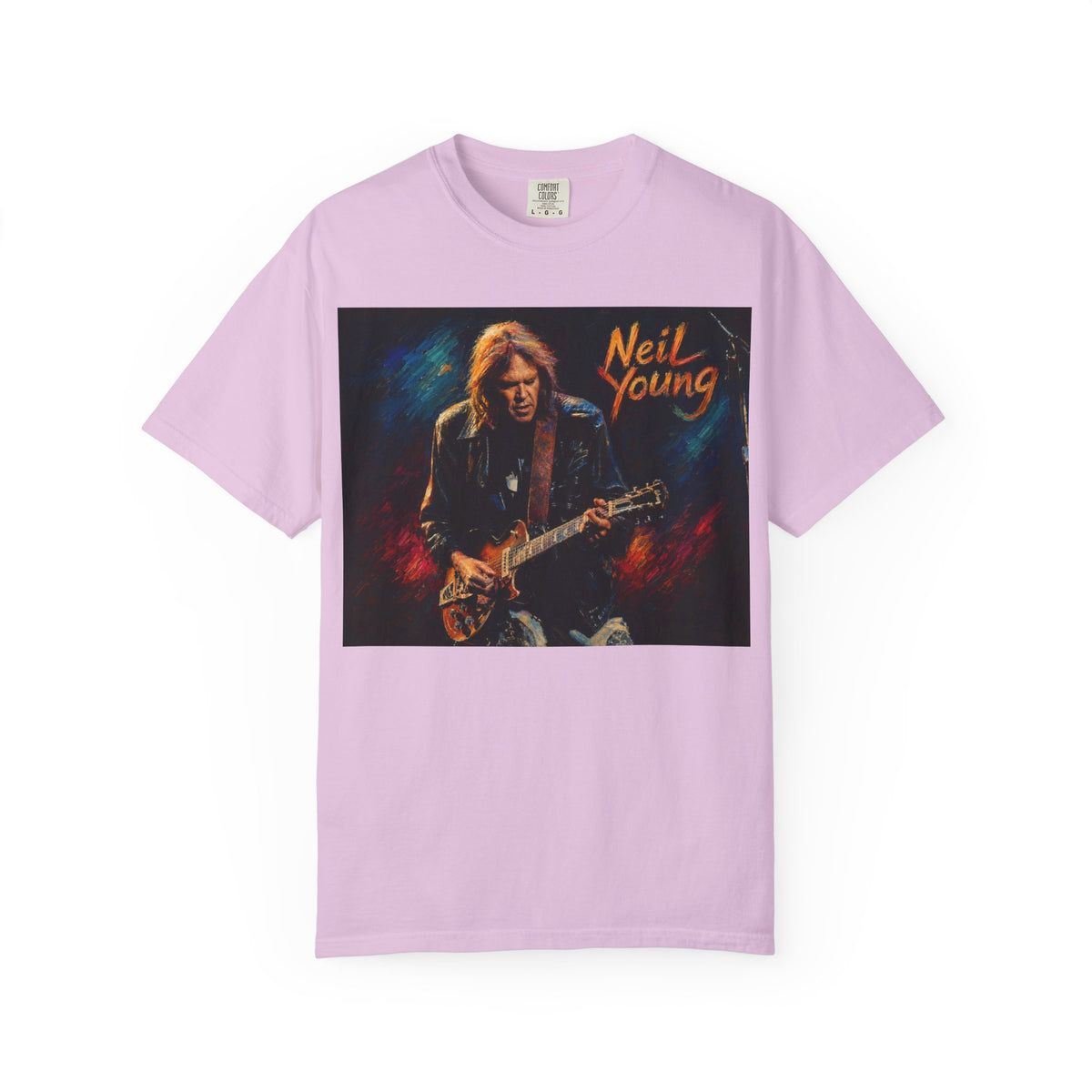 Neil Young Vintage Guitar T Shirt