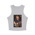 Alvin Lee at Woodstock Classic Rock Guitar Crop Racer Tank