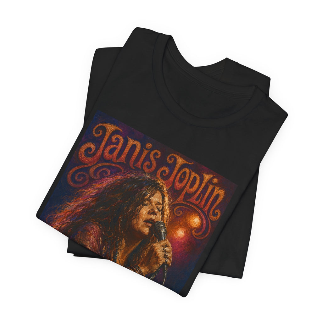 Janis Joplin Concert Poster Style T Shirt