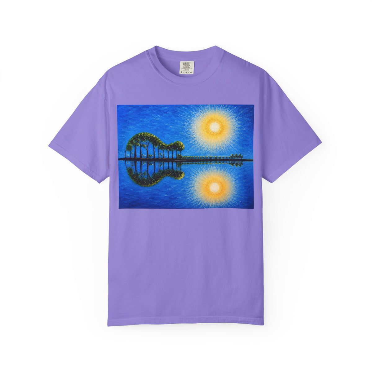 Guitar Sunset T Shirt