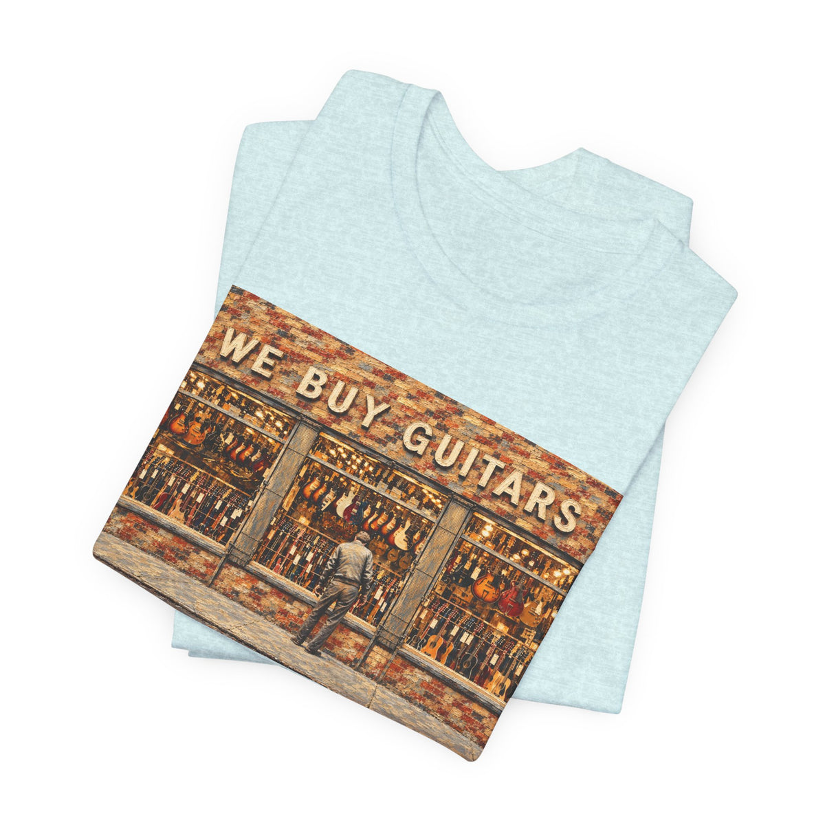 We Buy Guitars Vintage Music Store Tee