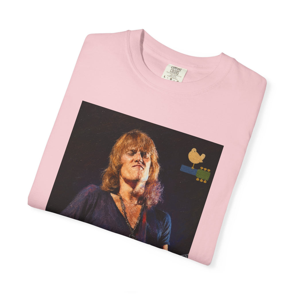 Alvin Lee performing at Woodstock T Shirt