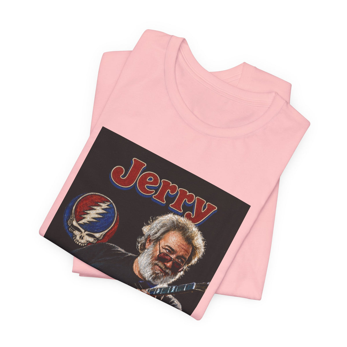 Jerry Garcia Guitar Portrait T Shirt