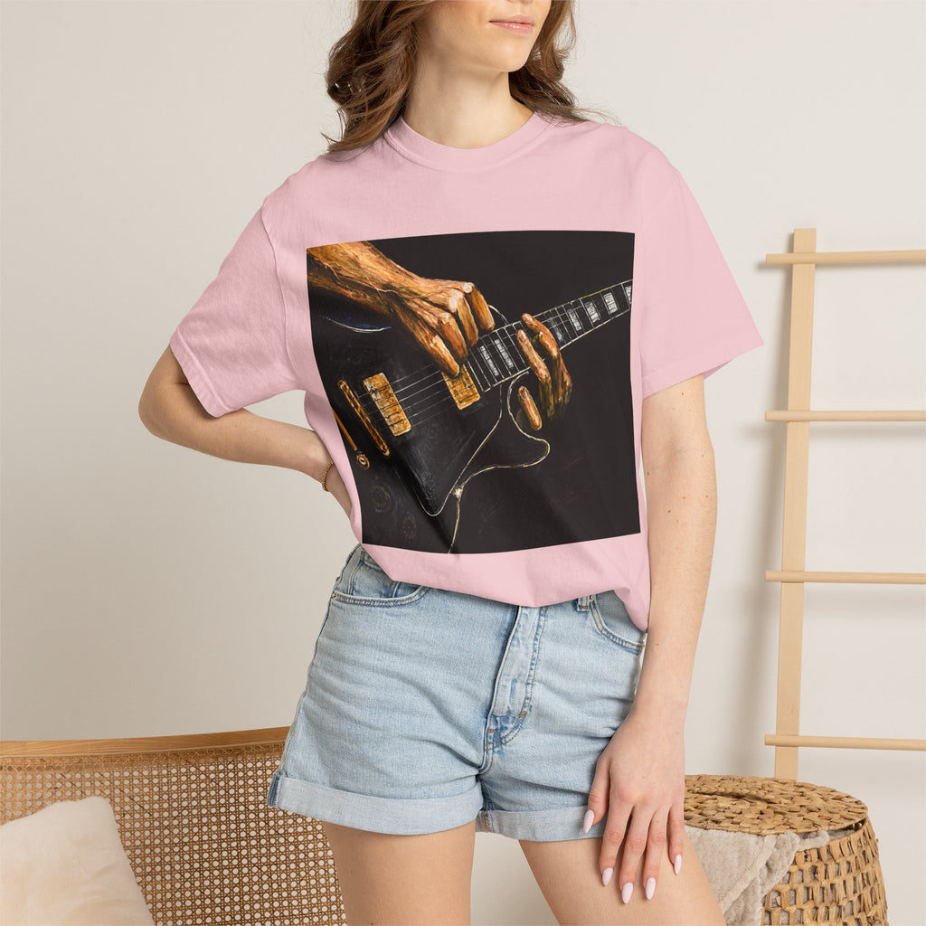 Guitar Vintage Tee — "Classic Tone, Timeless Soul" Rock Music T-Shirt