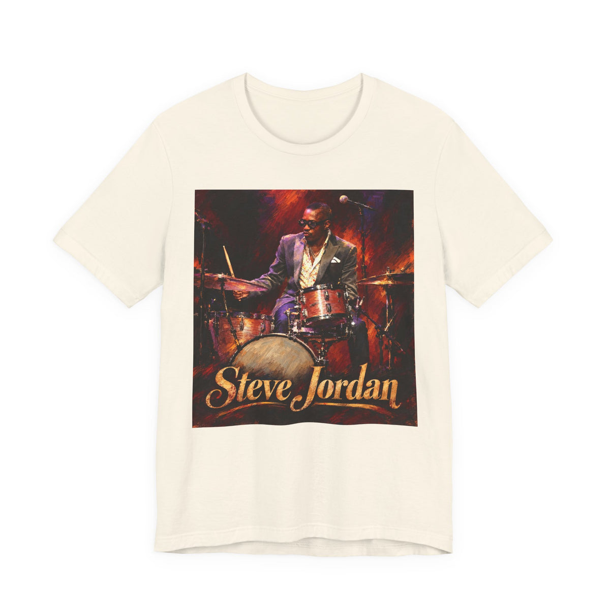 Steve Jordan Drummer Tee