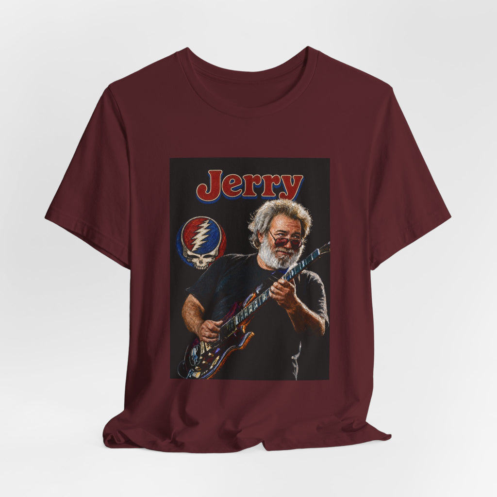 Jerry Garcia Guitar Portrait T Shirt