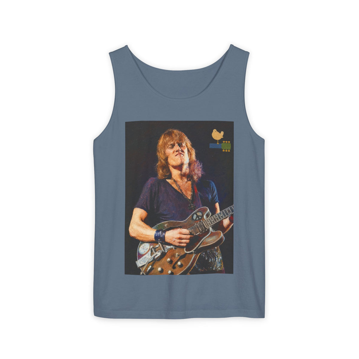Alvin Lee at Woodstock Tank Top Unisex