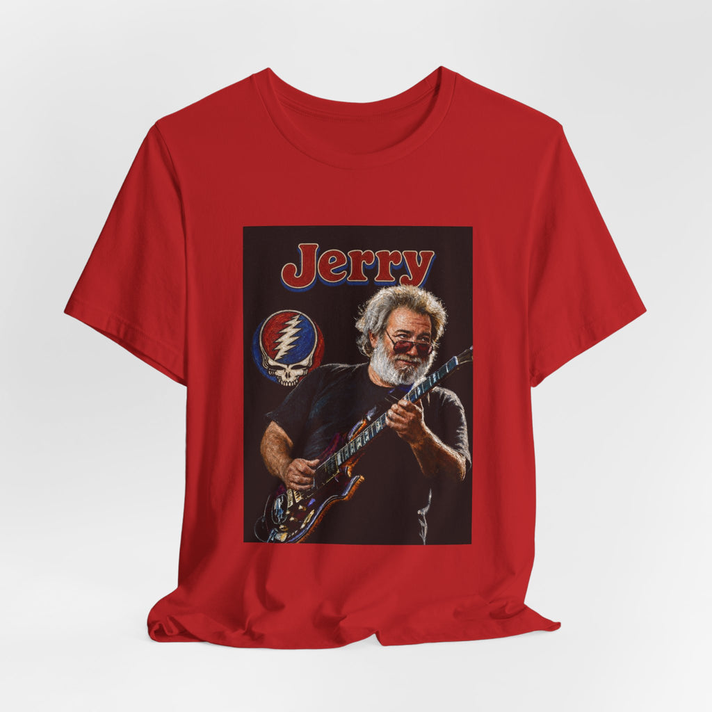 Jerry Garcia Guitar Portrait T Shirt