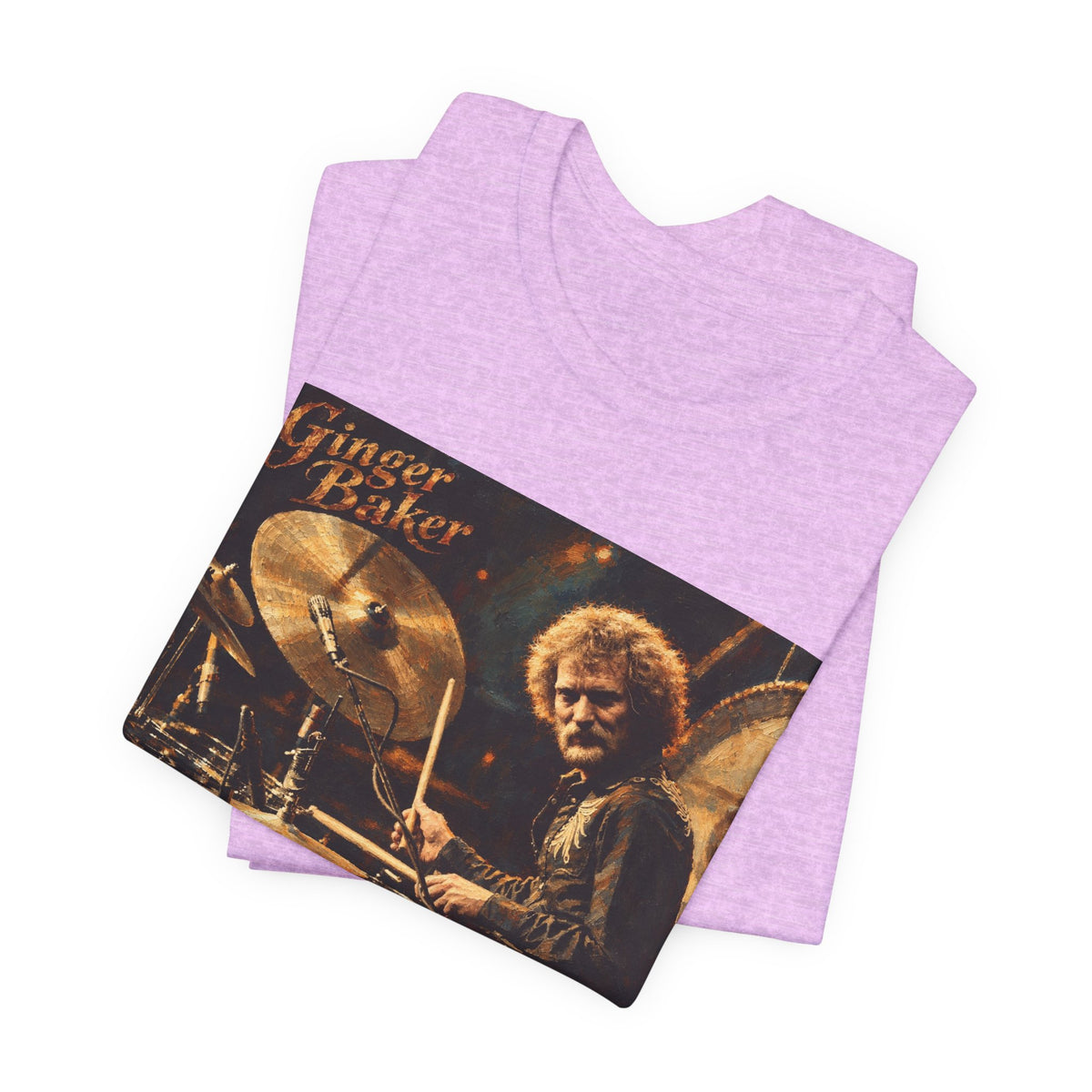 Ginger Baker Drummer T Shirt