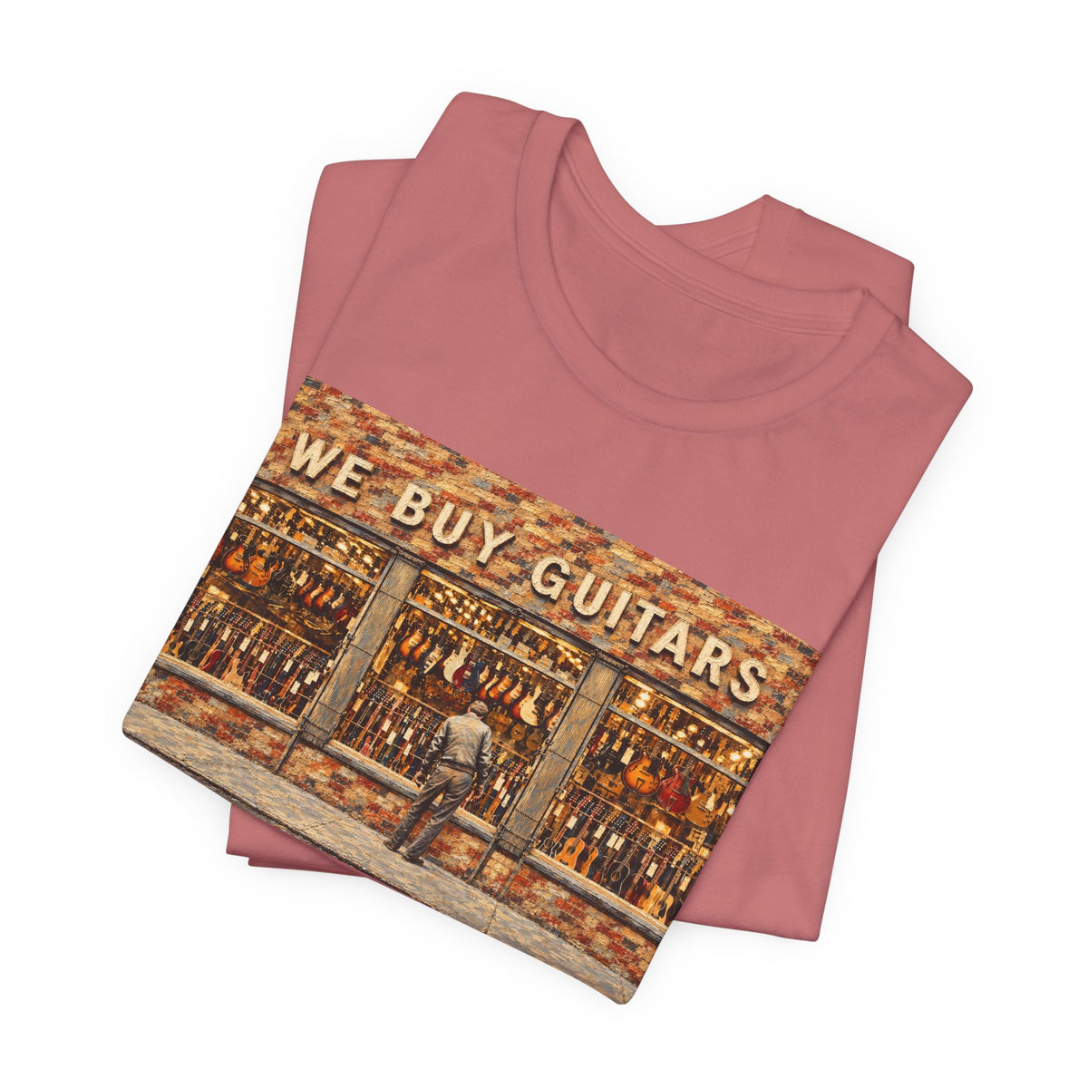 We Buy Guitars Vintage Music Store Tee