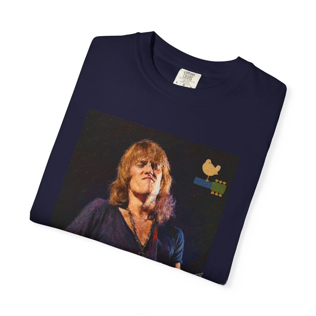 Alvin Lee performing at Woodstock T Shirt